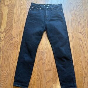 Levi’s Wedgie Women's Black Jeans Size 28